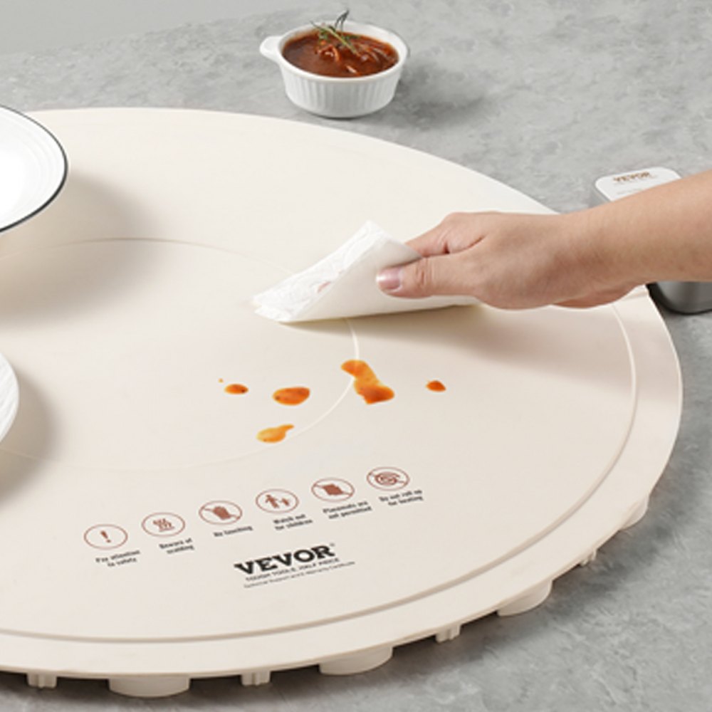 VEVOR Electric Warming Tray Rollable Food Warming Mat w/ Temp Control for Buffet 