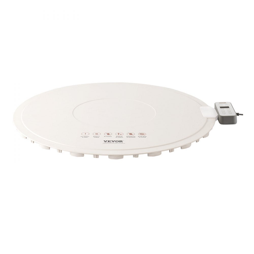 VEVOR Electric Warming Tray Rollable Food Warming Mat w/ Temp Control for Buffet 