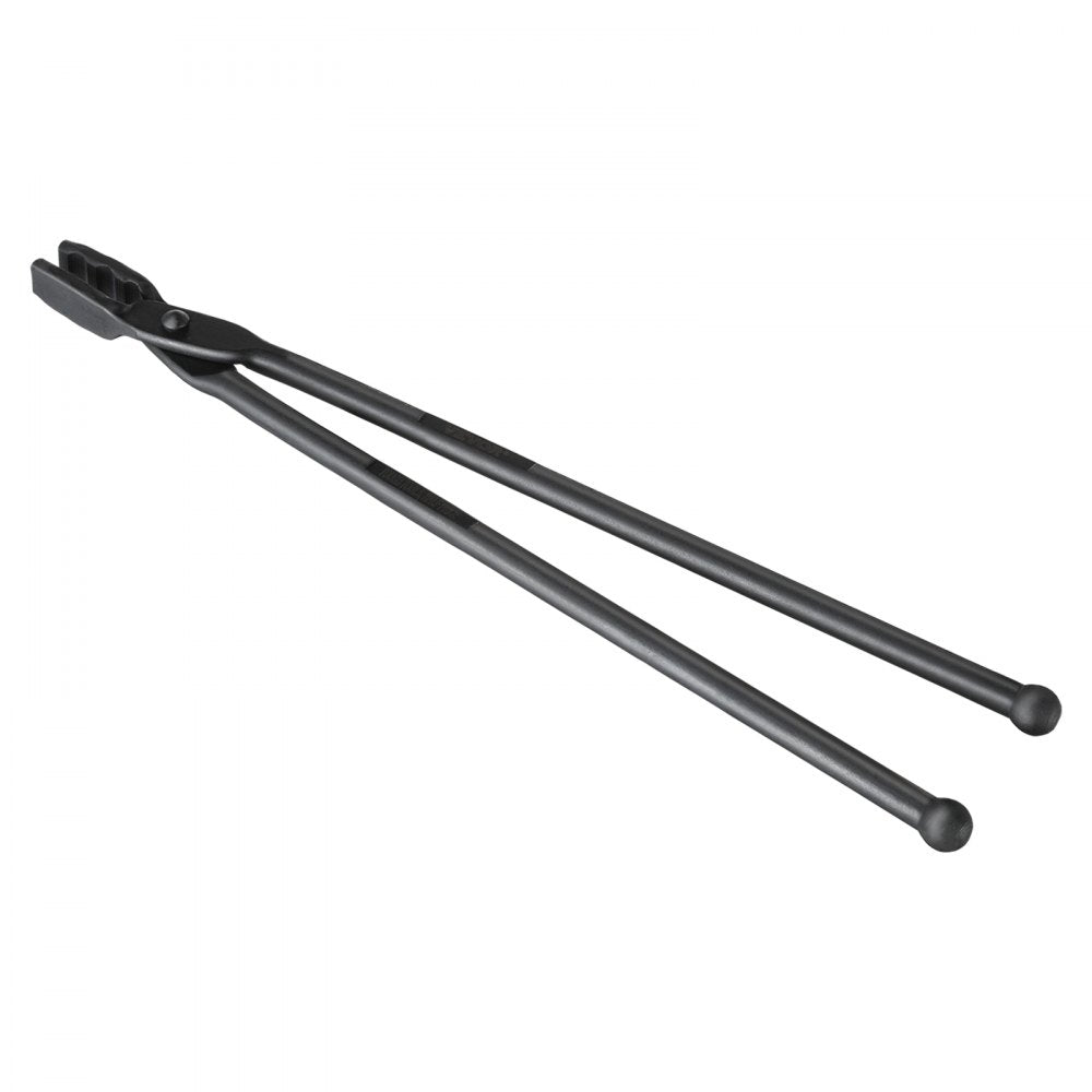 VEVOR Blacksmith Tongs, 18” Wolf Jaw Tongs, Carbon Steel Forge Tongs with A3 Steel Rivets, for Horseshoes, Curved Shapes, Block Forgings, for Beginner and Seasoned Blacksmiths and Bladesmiths 