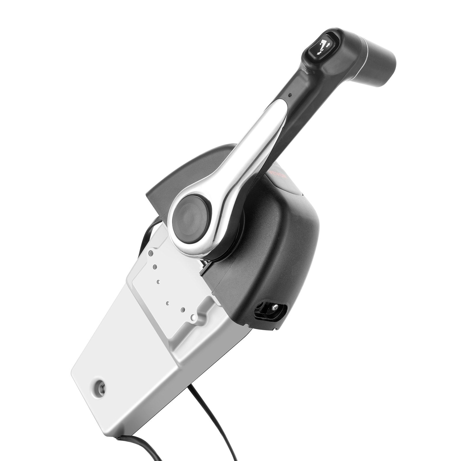 VEVOR Boat Throttle Control, 704-48205-P1 Top-Mounted Outboard Remote Control Box for Yamaha 4-Stroke, Marine Throttle Control Box with Power Trim Switch and 4.6 ft Harness with 5 Pin Connector 