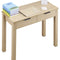 VEVOR Small Desk with Drawer Kids Desk for Bedroom Simple Study Table Light Wood