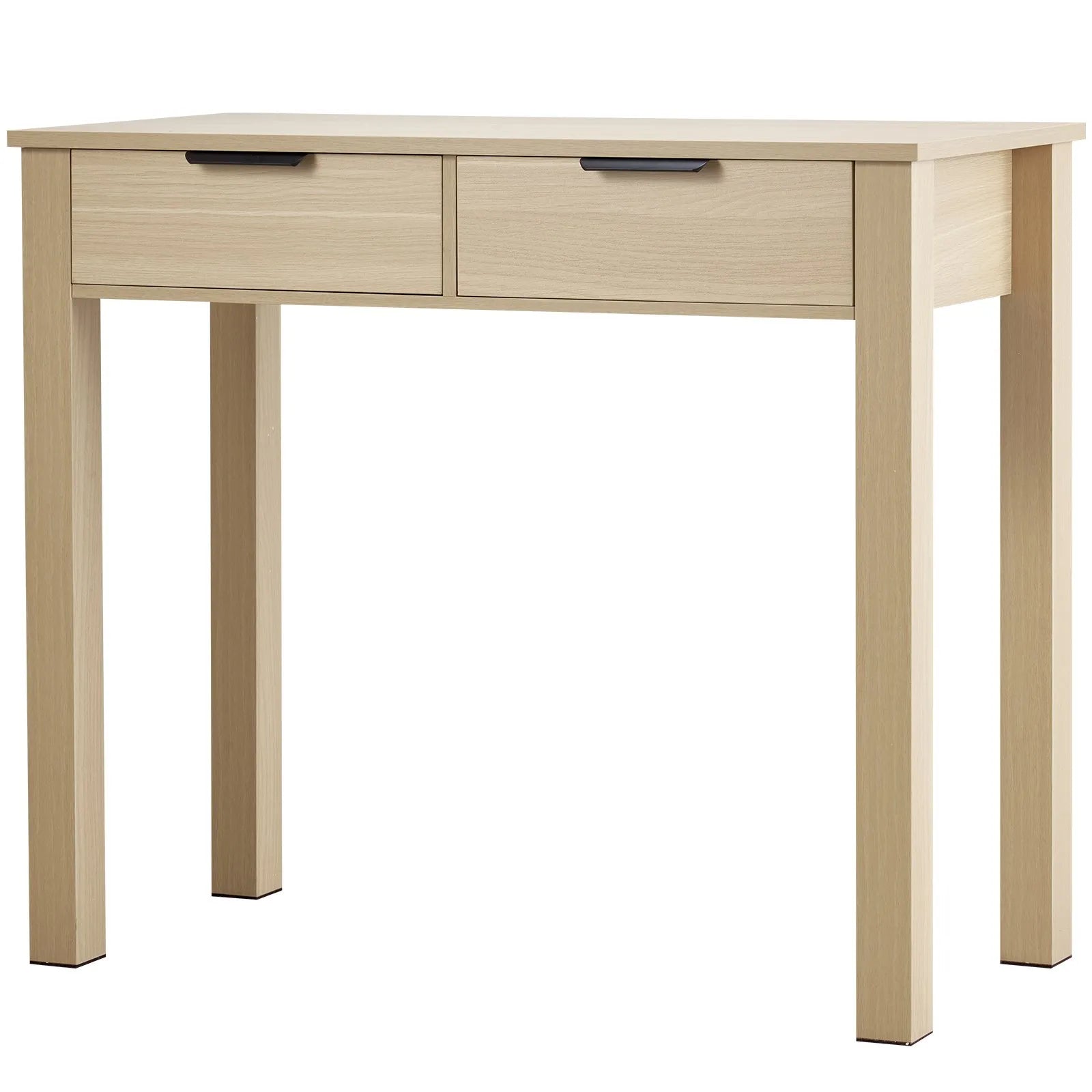 VEVOR Small Desk with Drawer Kids Desk for Bedroom Simple Study Table Light Wood