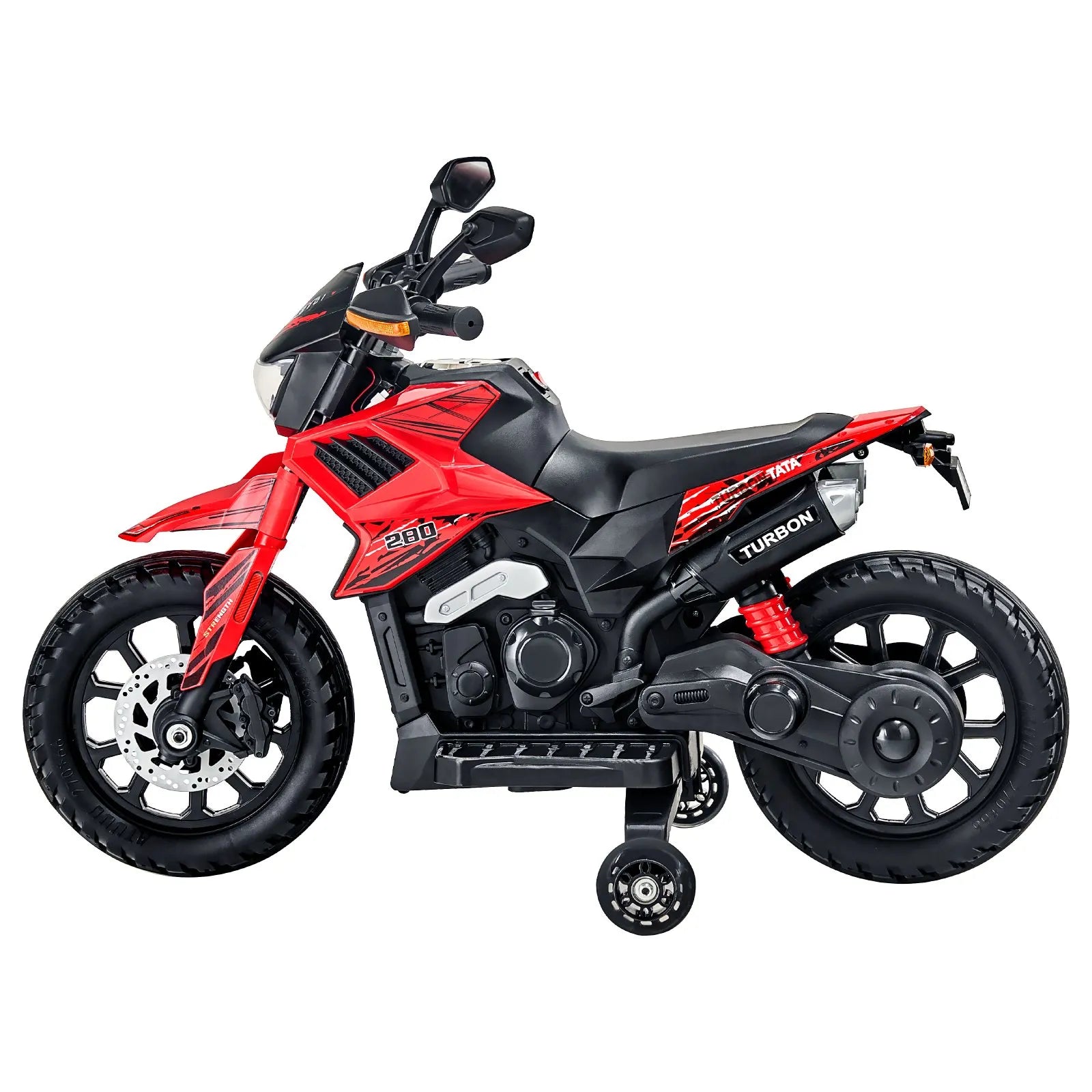 VEVOR Kids Ride on Motorcycle 6V Electric Motorbike with LED for Kids Aged 3+