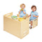 VEVOR Weaning Table and Chair Set Montessori Toddler Desk with 2 Chairs Wood