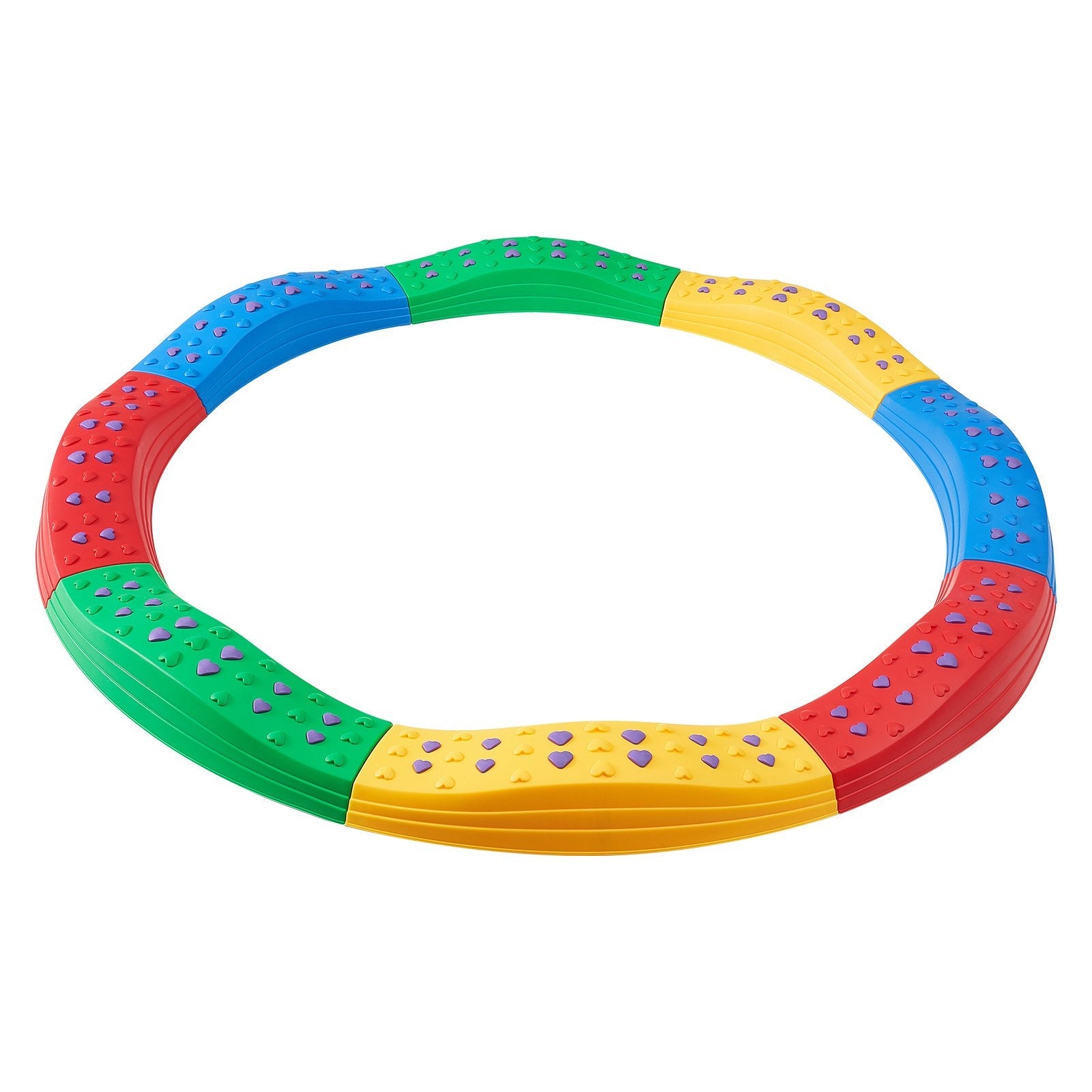 VEVOR Kids Balance Beam Stepping Stones Gymnastics Children Balance Board 8 PCS 