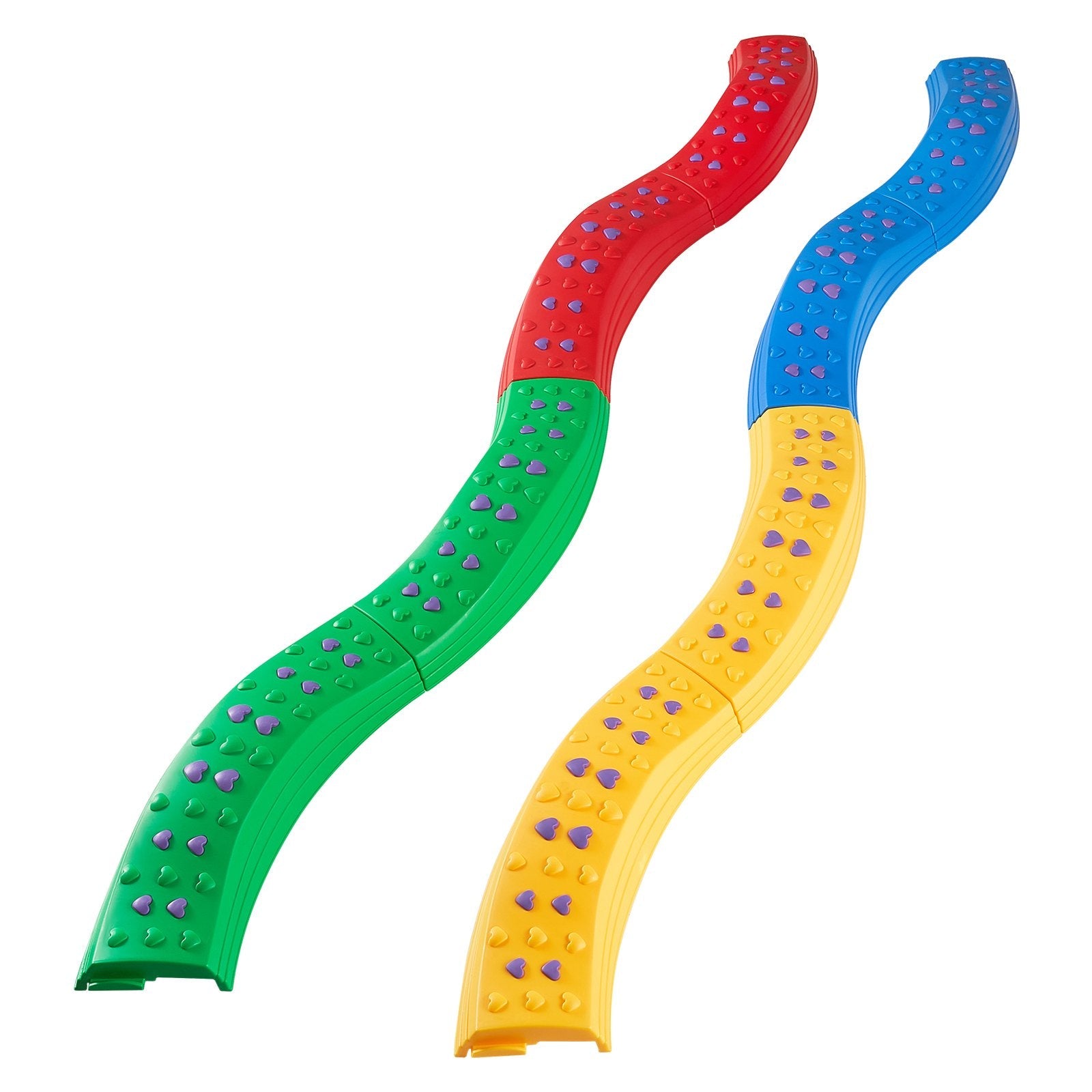 VEVOR Kids Balance Beam Stepping Stones Gymnastics Children Balance Board 8 PCS 