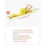 Ratchet Straps, 2" x 15' E-Track Tie Down Straps – 30 Pack | 4400 lb Break Strength | Heavy Duty Cargo Securement
