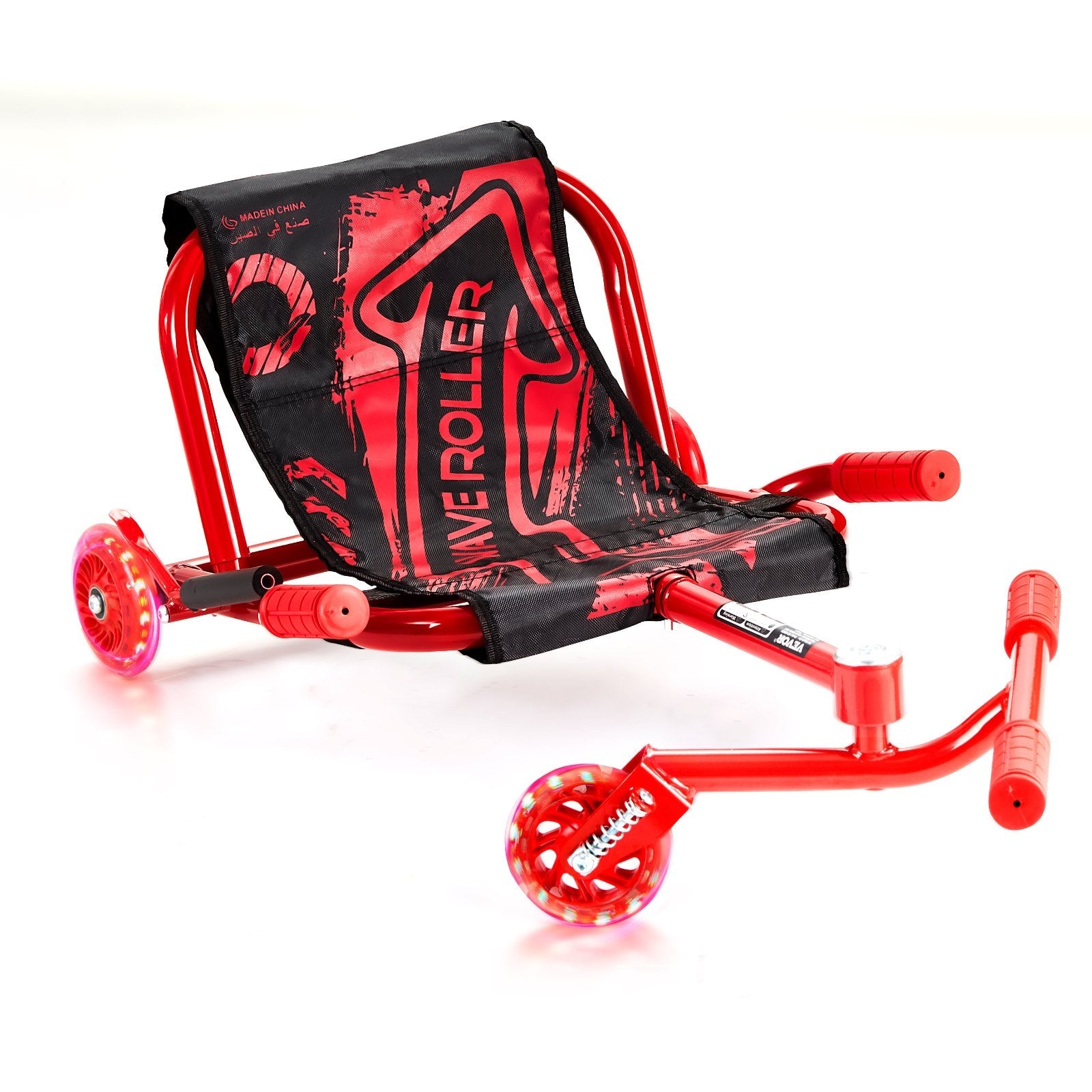 VEVOR Ride on Scooter Powered by Zig-Zag Motion Drift Cart for Kids Ages 10+ 