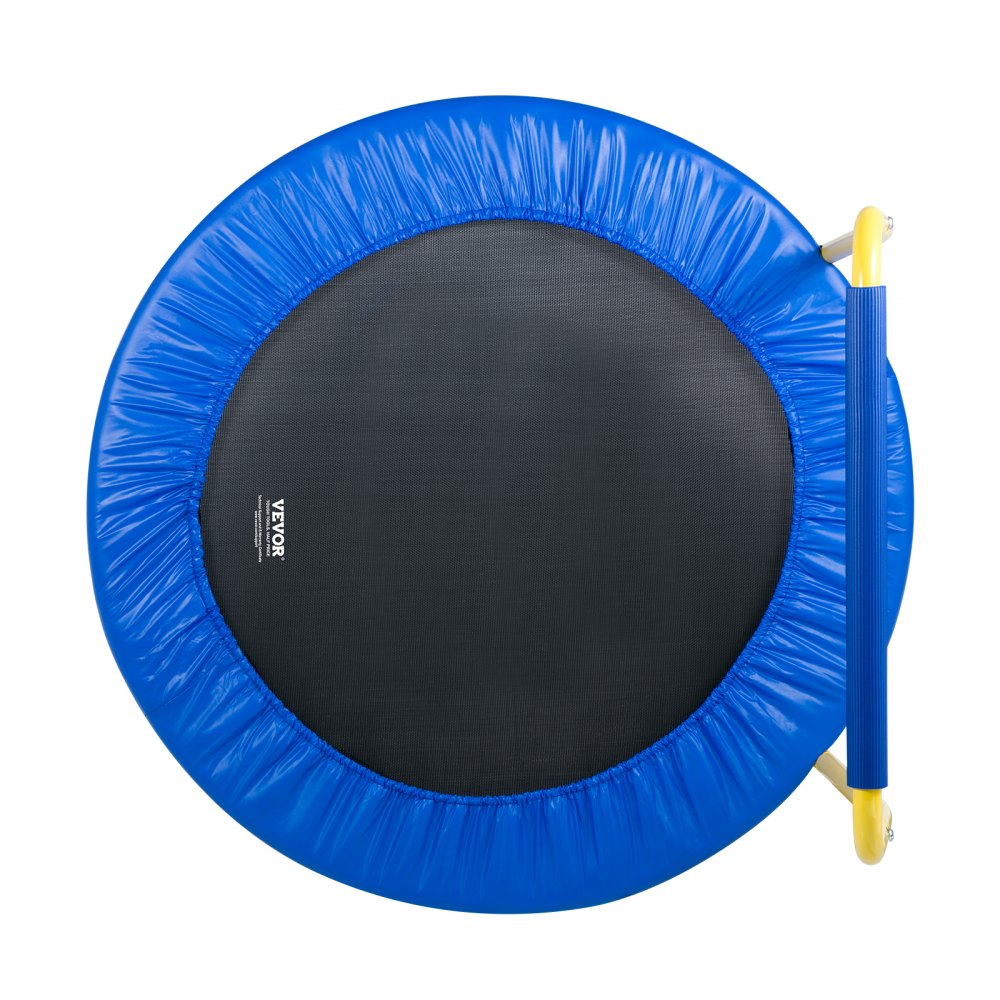 VEVOR 3FT Trampoline for Kids, 36" Trampolines Indoor/Outdoor Trampoline for Toddlers, Foldable Mini Baby Trampoline with Foam Handle, Recreational Trampoline Birthday Gift for 3+ Years Kids 