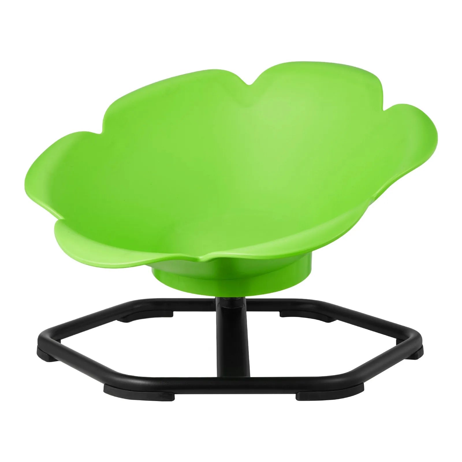 VEVOR Kids Swivel Chair, 220 lbs Capacity, Cylinder Shape Sensory Spinning Chair, Autistic Kids Sensory Toy Seat with Non-Slip Metal Base, Toddler Sit & Spin Seat for Coordination Balance Focus, Green 