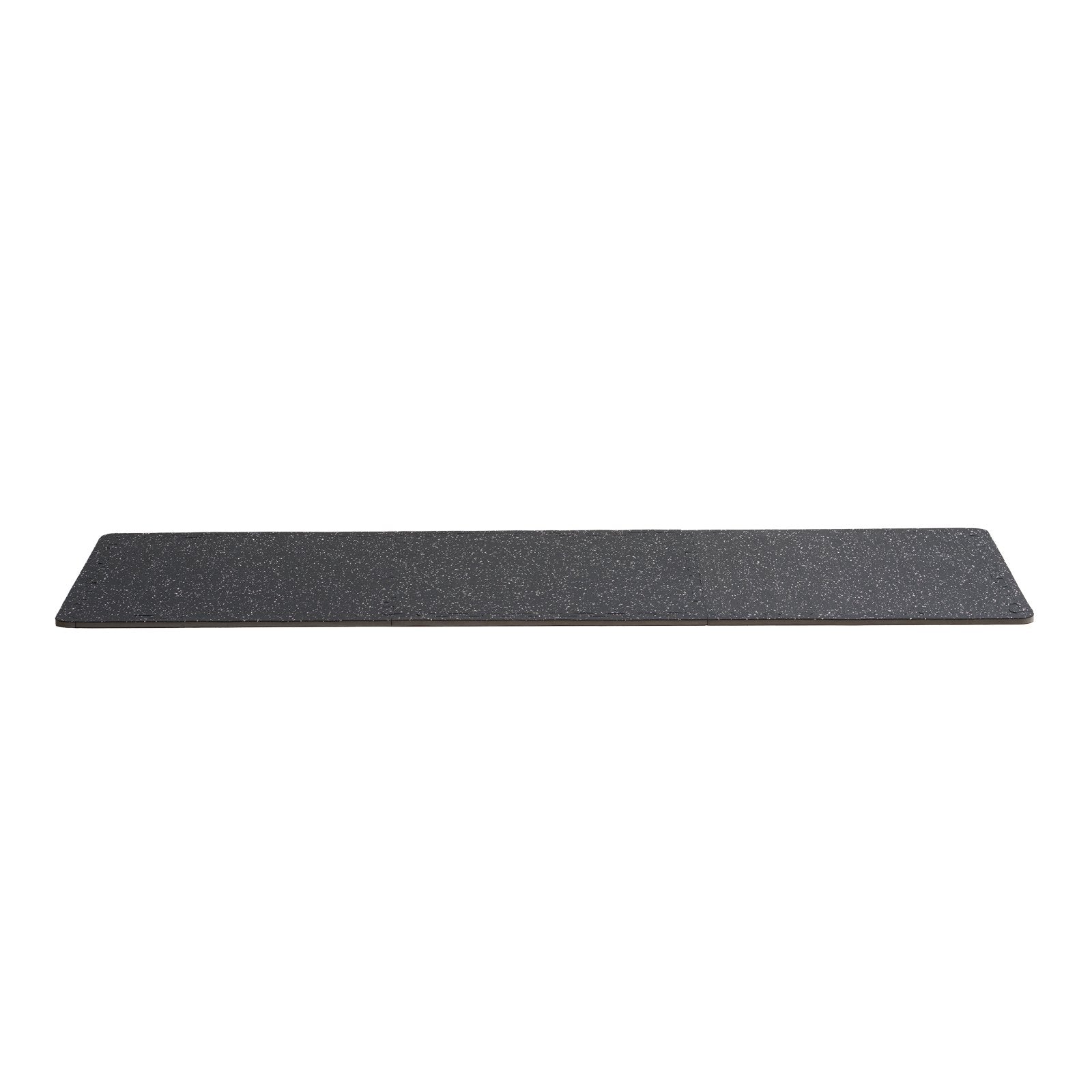 VEVOR 0.56" Thick Gym Floor Mats 25 Tiles Rubber Top with EVA Foam Black & White 