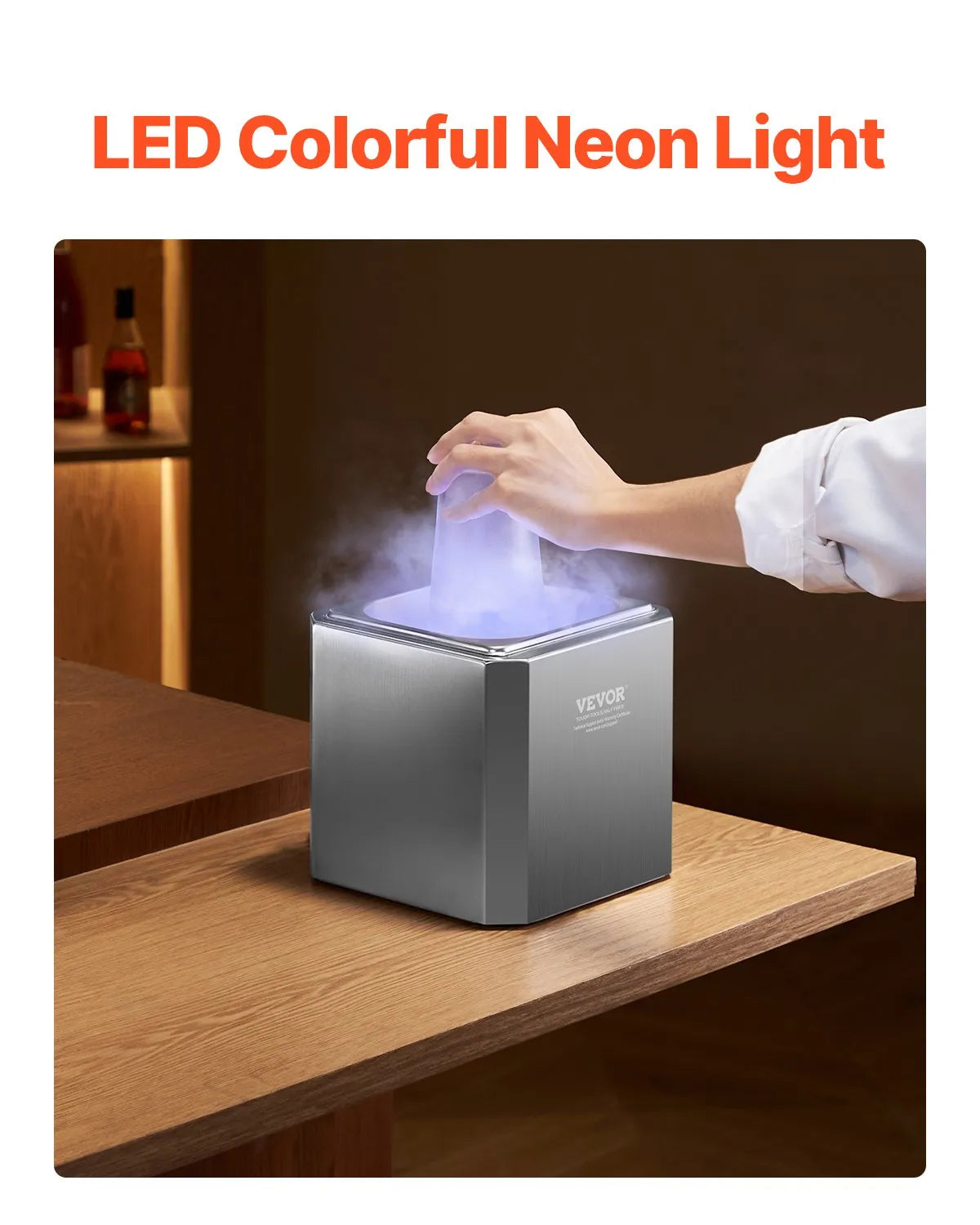 VEVOR Commercial Glass Froster CO2 Beer Glass Chiller Fast Frost Ice Cup Machine