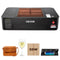 55W CO2 Laser Engraver & Cutter – Desktop Laser Engraving Machine with 5MP Camera & Rotary Axis