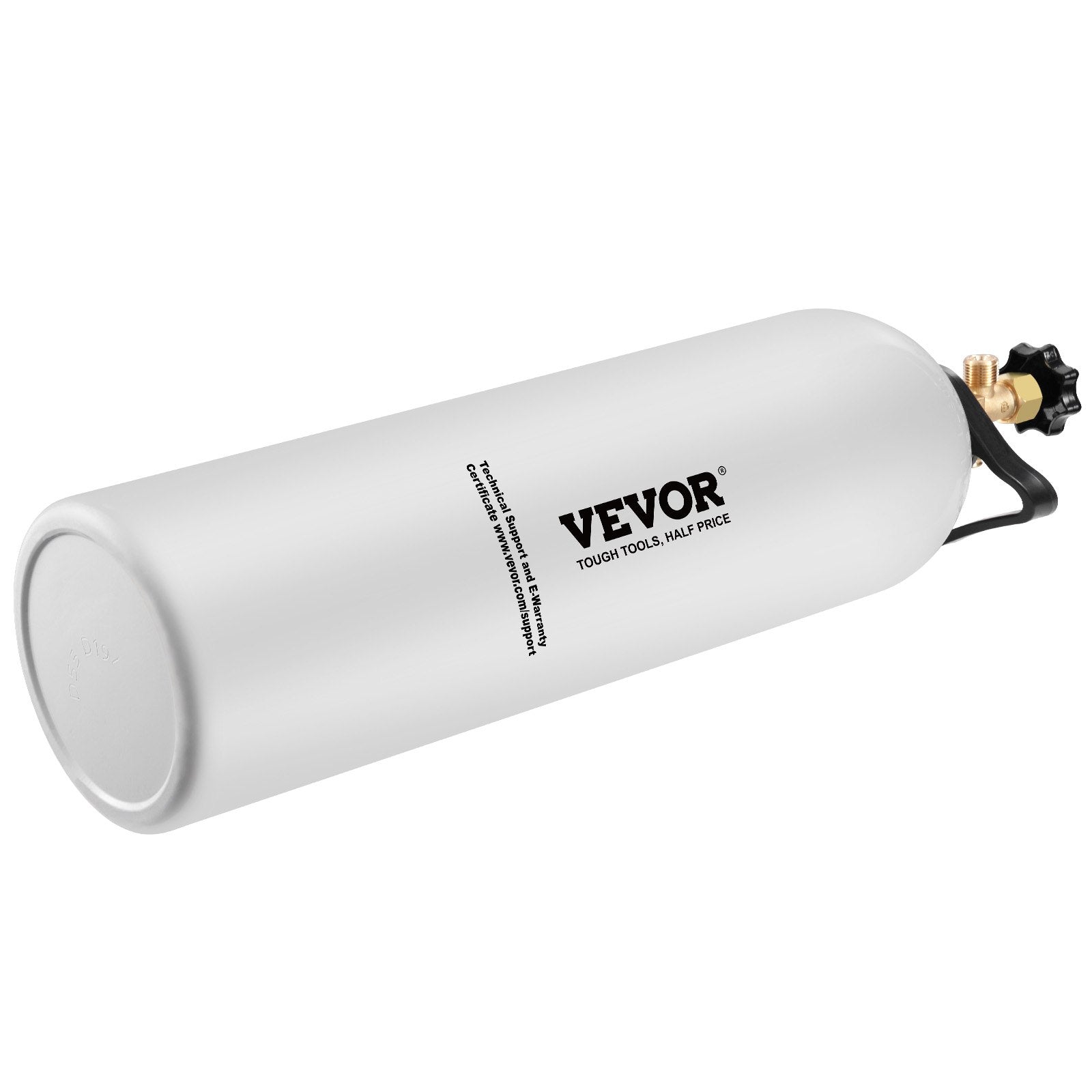 VEVOR CO2 Tank 15 lbs Aluminum Alloy Cylinder with CGA320 Valve DOT Approved 