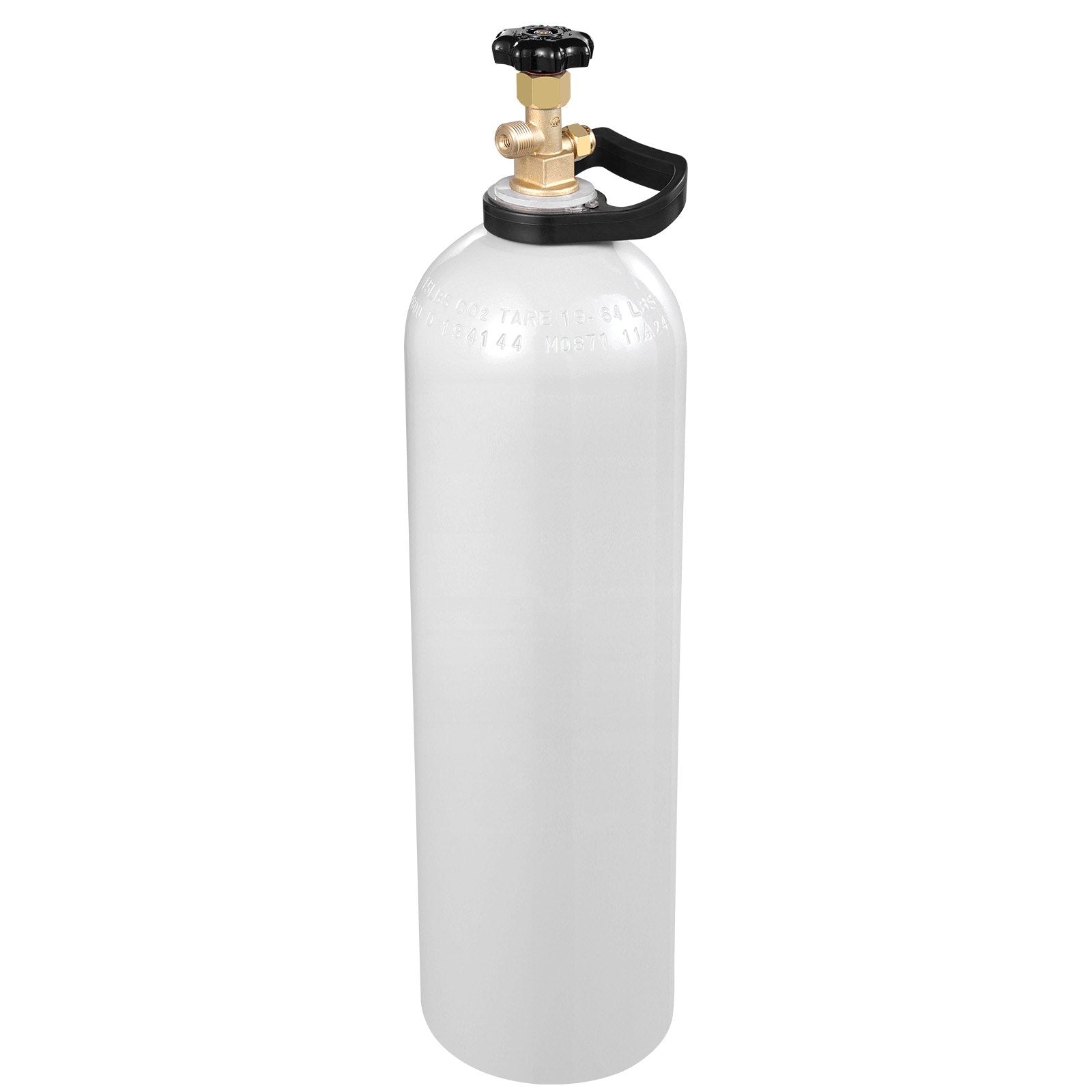 VEVOR CO2 Tank 15 lbs Aluminum Alloy Cylinder with CGA320 Valve DOT Approved 