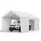 VEVOR Carport Car Canopy 10x20FT Heavy Duty Car Shelter with Sidewalls White