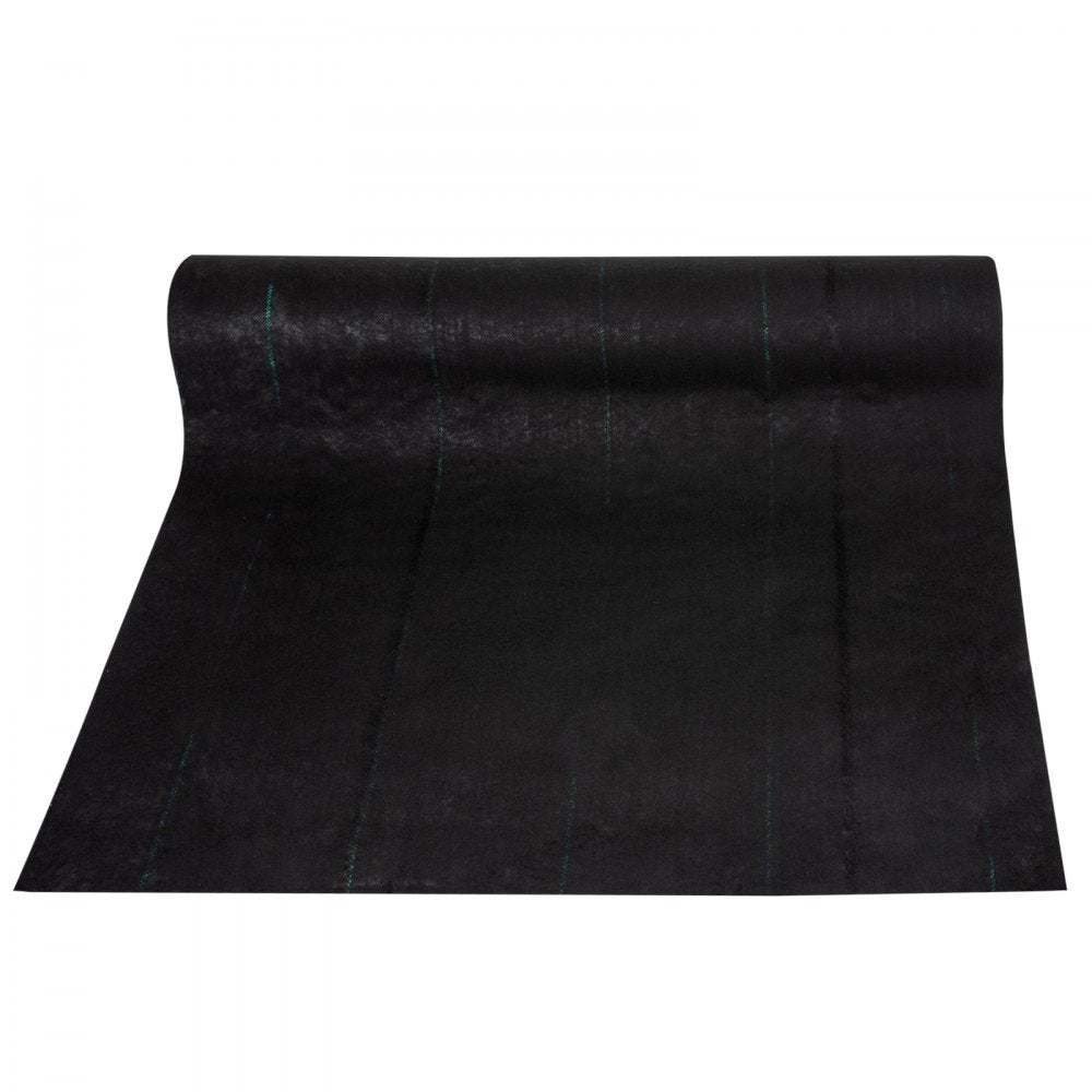 VEVOR Weed Barrier, 5.8oz Landscape Fabric, 4ft x 100ft Garden Ground Cover, Heavy Duty Woven Fabric w/ High Permeability, Superior Weed Control for Greenhouse, Garden, Pavers, Sidewalk, Flowerbed 