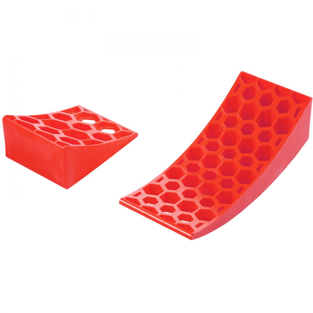 VEVOR Camper Leveler, 14 Pack, HDPE RV Leveling Blocks, Includes Two Curved Levelers, Four Chocks, Four Pads, Two Anti-Slip Mats, One Step & Carry Bag, Heavy Duty Leveler for Camper Up to 35,000 Lbs 