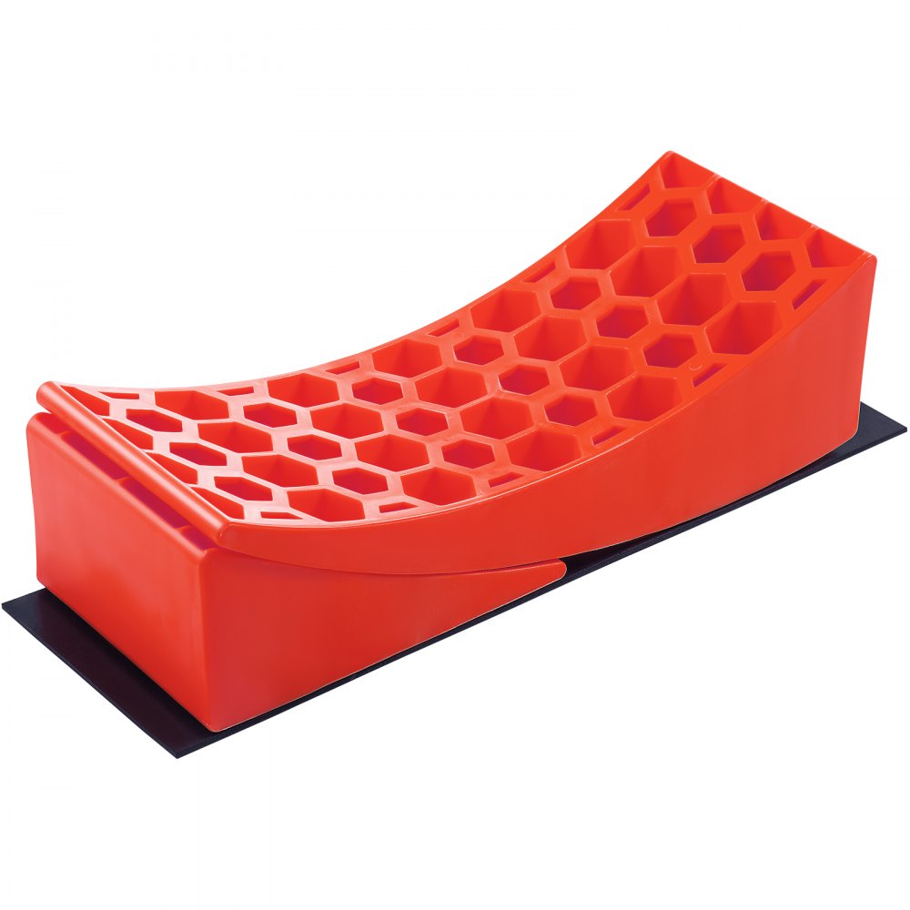 VEVOR Camper Leveler, 14 Pack, HDPE RV Leveling Blocks, Includes Two Curved Levelers, Four Chocks, Four Pads, Two Anti-Slip Mats, One Step & Carry Bag, Heavy Duty Leveler for Camper Up to 35,000 Lbs 