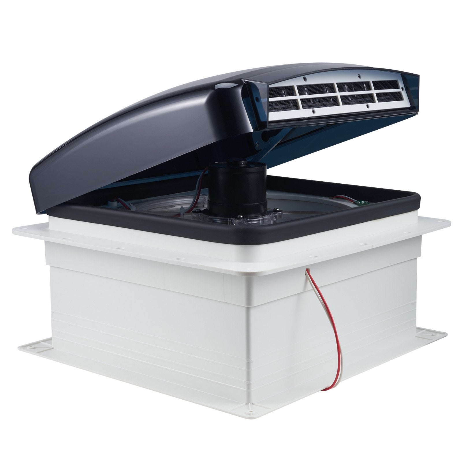VEVOR RV Vent Roof Fan 14 inch Reversible with Rain Cover Power Top Lid 