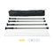 VEVOR Dust Barrier Poles 12 Ft with 4 Telescoping Poles Dust Barrier System