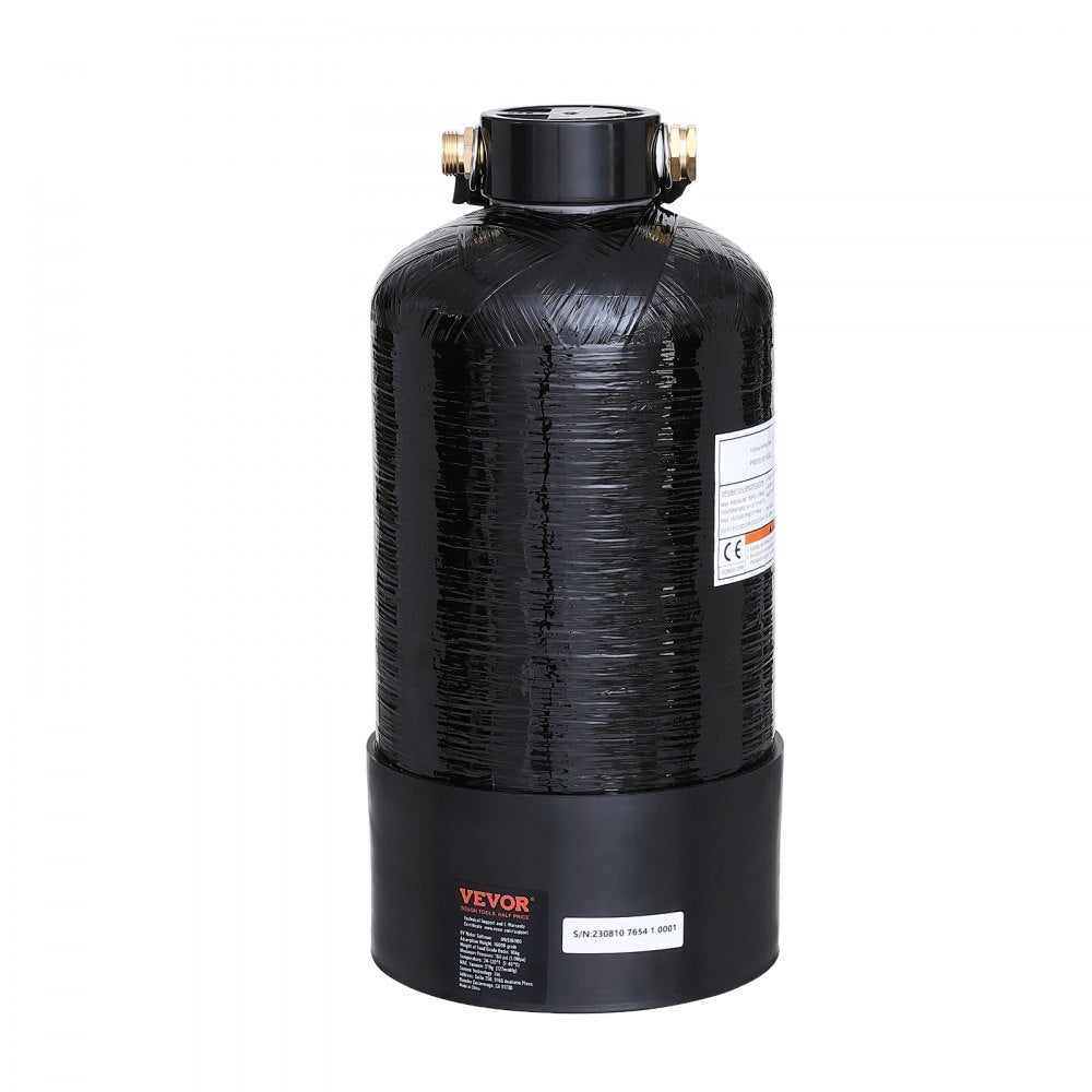 VEVOR RV Water Softener, 16,000 Grain Portable Water Softener, with 3/4" Brass Fittings and 42" Hose, Soften Hard Water Filter System for RVs, Trailers, Boats, Mobile Car Washing, Pressure Washing 