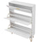 VEVOR Shoe Cabinet with 3 Flip Drawers, Shoe Storage Cabinet for Entryway, Free Standing Shoe Storage Organizer for Heels, Boots, Slippers in Hallway, Living Room