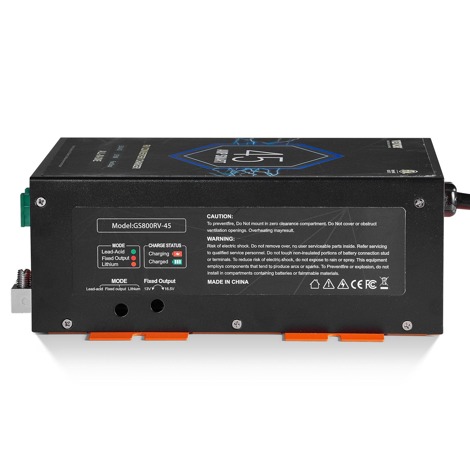 VEVOR RV Converter 45 Amp 110V AC to 12V DC RV Power Converter Battery Charger 