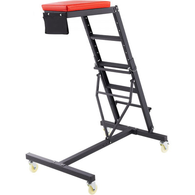 VEVOR Automotive Top Creeper, with Adjustable Height 49.6" to 75.6", 400 LBS Capacity High Creeper, 4 Swivel Caster Wheels, Heavy Duty Foldable Creeper for Auto Repair and Maintenance 