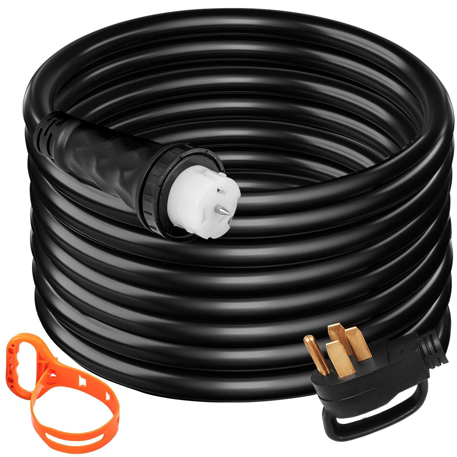 VEVOR 30FT Generator Power Cord 50A 125/250V 14-50P to CS6364 Locking Connector 