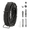 VEVOR Drain Cleaning Cable 66 FT x 5/8 Inch, Professional Sectional Drain Cleaner Cable with 7 Cutters for 0.8