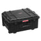 VEVOR 3.5 Cu.ft Weatherproof Hard Case Rolling Wheels & Retractable Handle Black