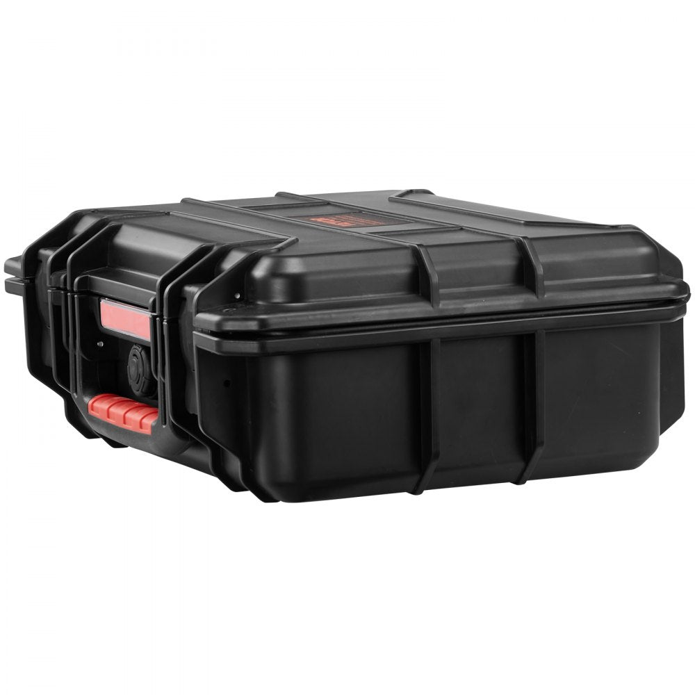 VEVOR 0.56 Cu.ft Weatherproof Hard Case with Handle Clips Padlock Holes PU Foam 