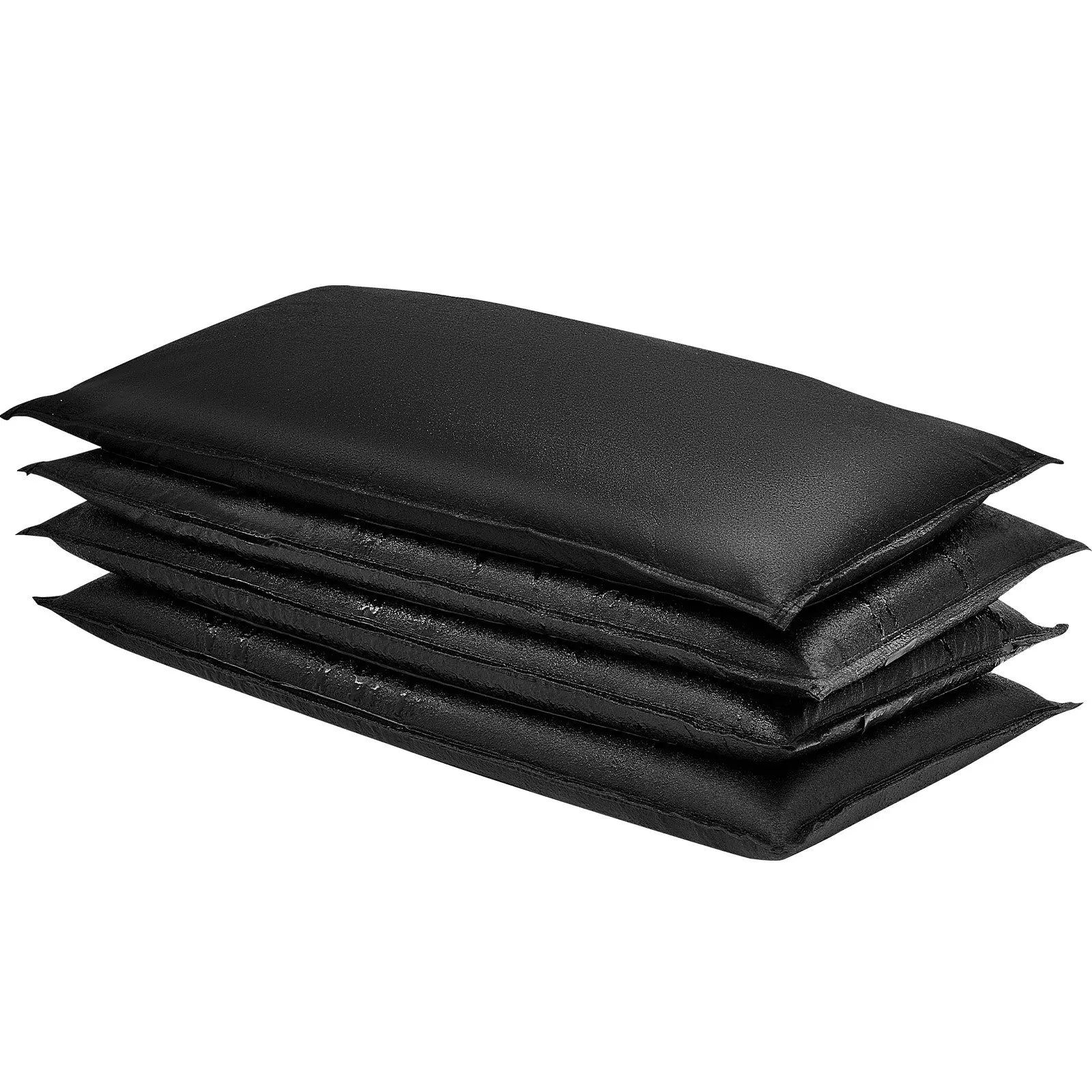 VEVOR Flood Barrier, 6 Pack, 2.7 x 1.4 ft Flood Bags Activated by Water, Reusable Water Absorbent Barrier, Sandless Sandbags Blockage, Flooding Prevention Bags for Home, Doorways, Basement, Garage 