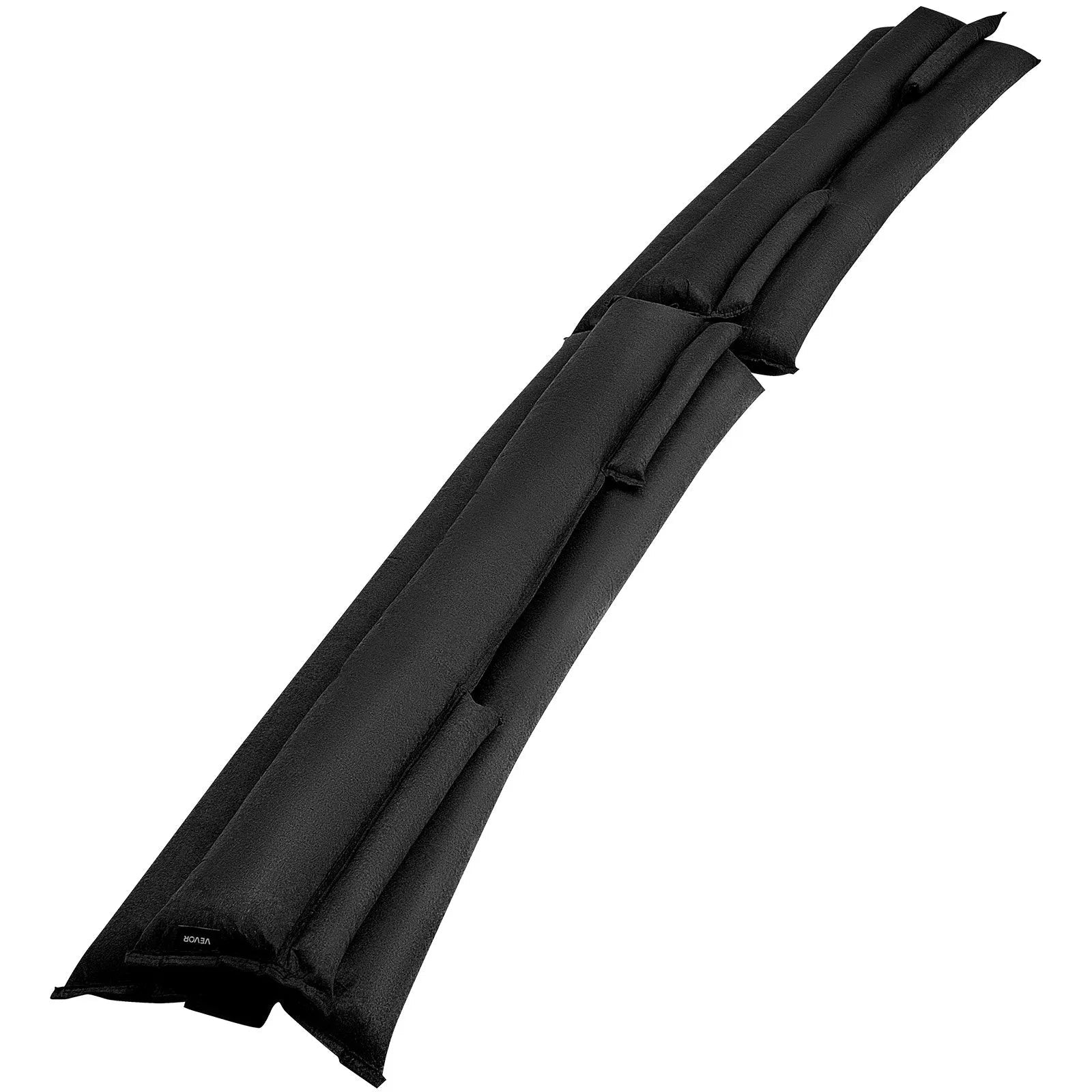 VEVOR Flood Barrier, 4 Pack, 5 x 0.7 ft Flood Bags Activated by Water, Reusable Water Absorbent Barrier, Sandless Sandbags Blockage, Flooding Prevention Bags for Home, Doorway, Basement, Garage 