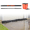 VEVOR Flood Barrier, 10 Pack, 5 x 0.7 ft Flood Bags with Bucket, Reusable Water Absorbent Barrier Activated by Water, Sandless Sandbags Blockage, Flooding Prevention Bags for Basement, Garage, Doorway