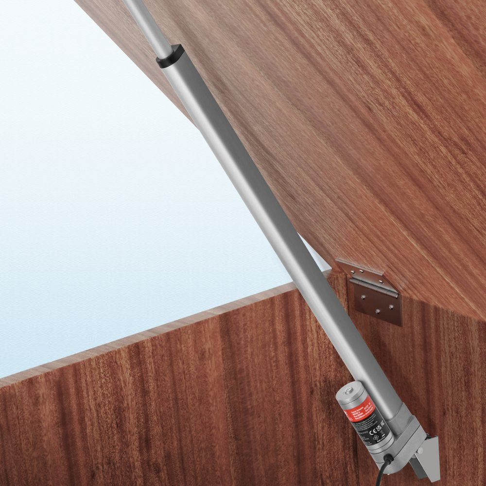 VEVOR Linear Actuator 12V, 20 Inch Waterproof IP65 Linear Actuator, 660lbs/3000N 0.19"/s Linear Motion Actuator with Mounting Bracket 