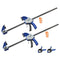 VEVOR Bar Clamps for Woodworking 2-Pack 24 inch One-Handed Clamp/Spreader 340lbs