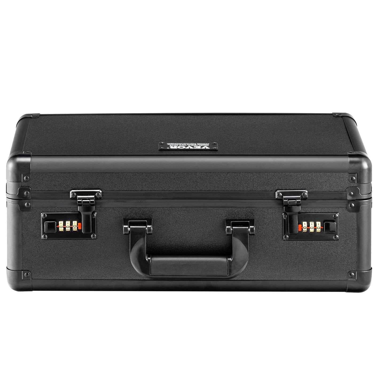 VEVOR Graded Card Storage Box, 4 Slots, Graded Sports Cards Holder Carrying Case with Coded Lock Foam Dividers, for 120 PSA Graded Cards 84 BGS Cards 96 SGC Cards 428 Top Loaders or 999+ Loose Cards 