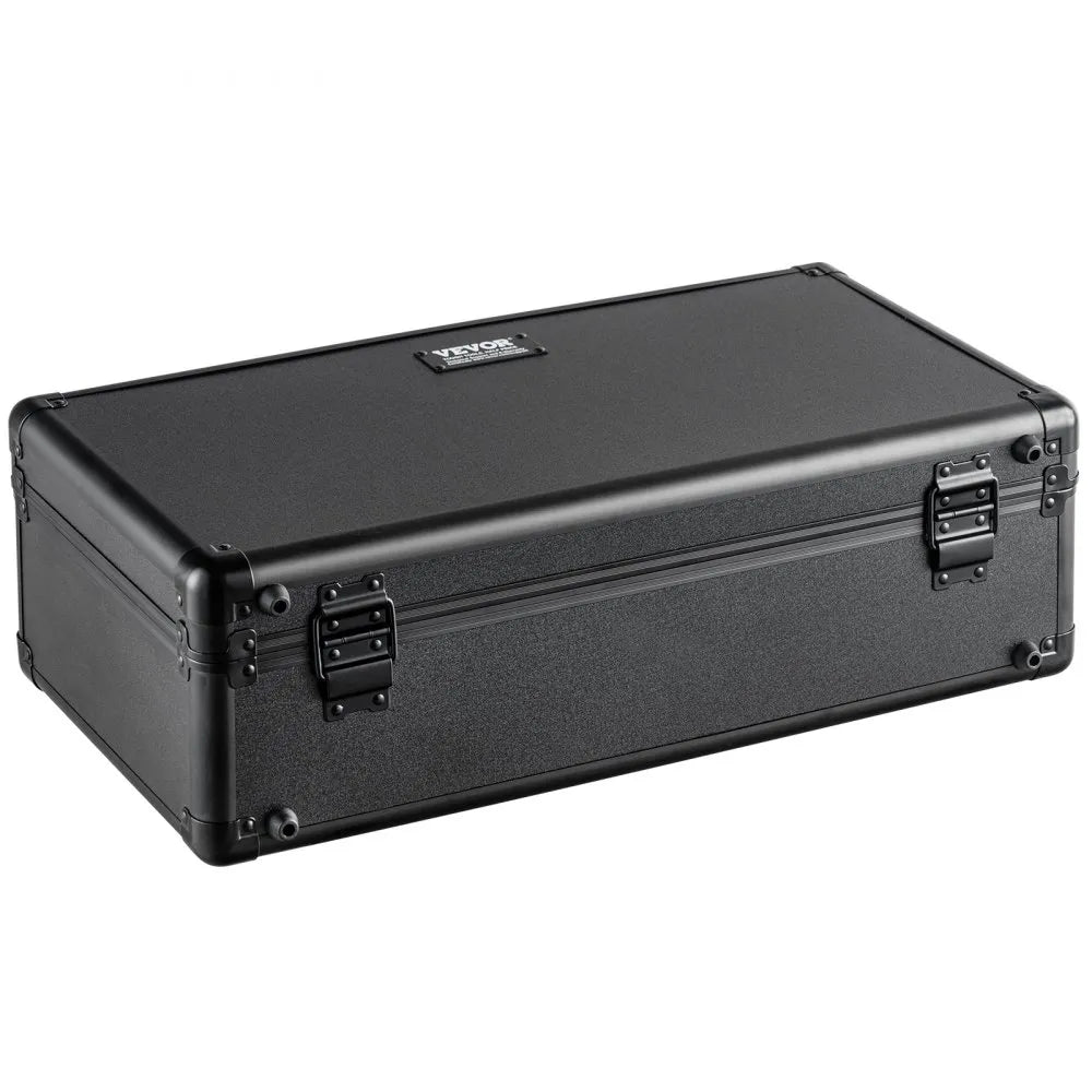 VEVOR Graded Card Storage Box, 5 Slots, Graded Sports Cards Holder Carrying Case with Coded Lock Foam Dividers, for 162 PSA Graded Cards 115 BGS Cards 130 SGC Cards 585 Top Loaders or 999+ Loose Cards