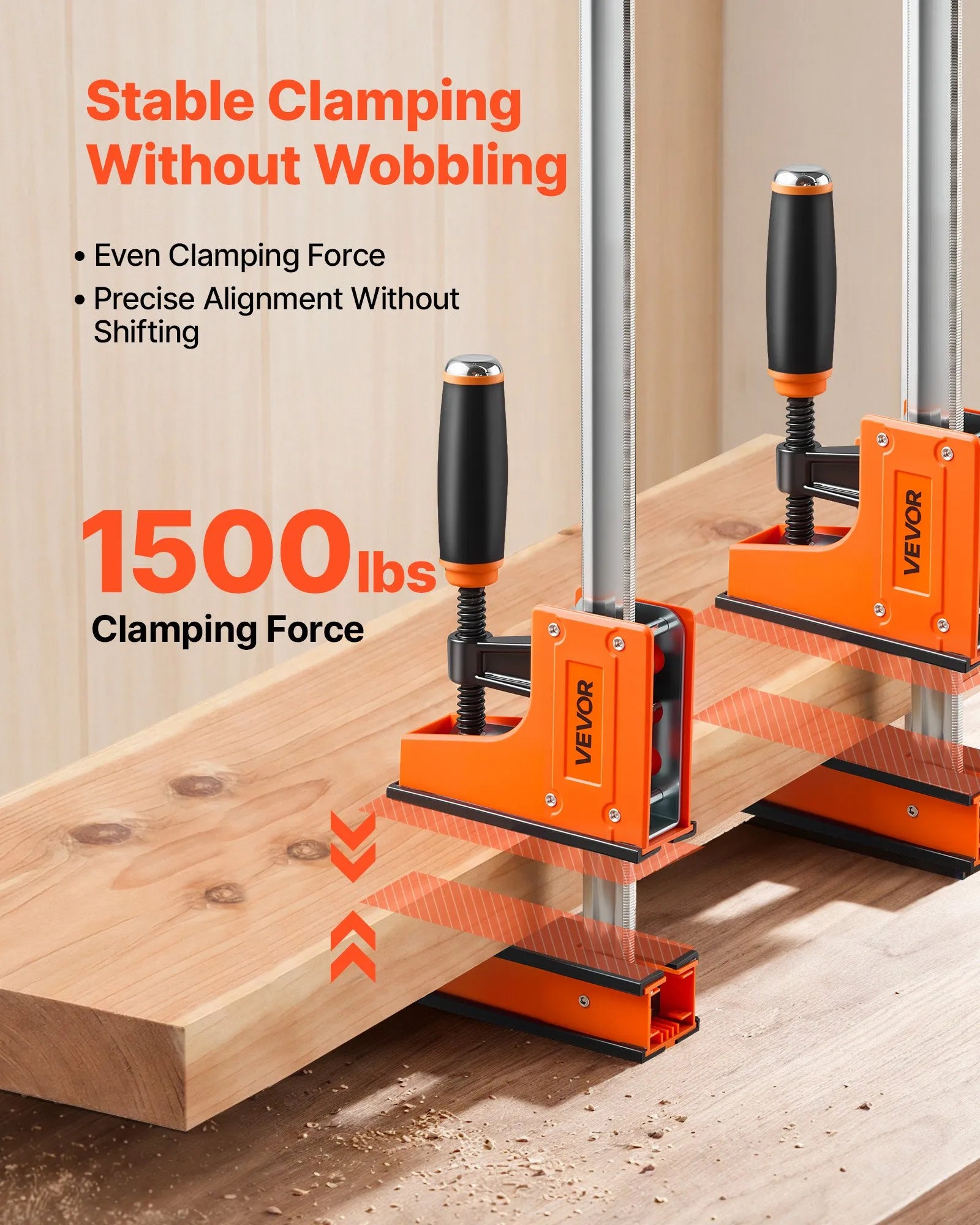 Heavy-Duty 36" Bar Clamps for Woodworking – 4-Pack