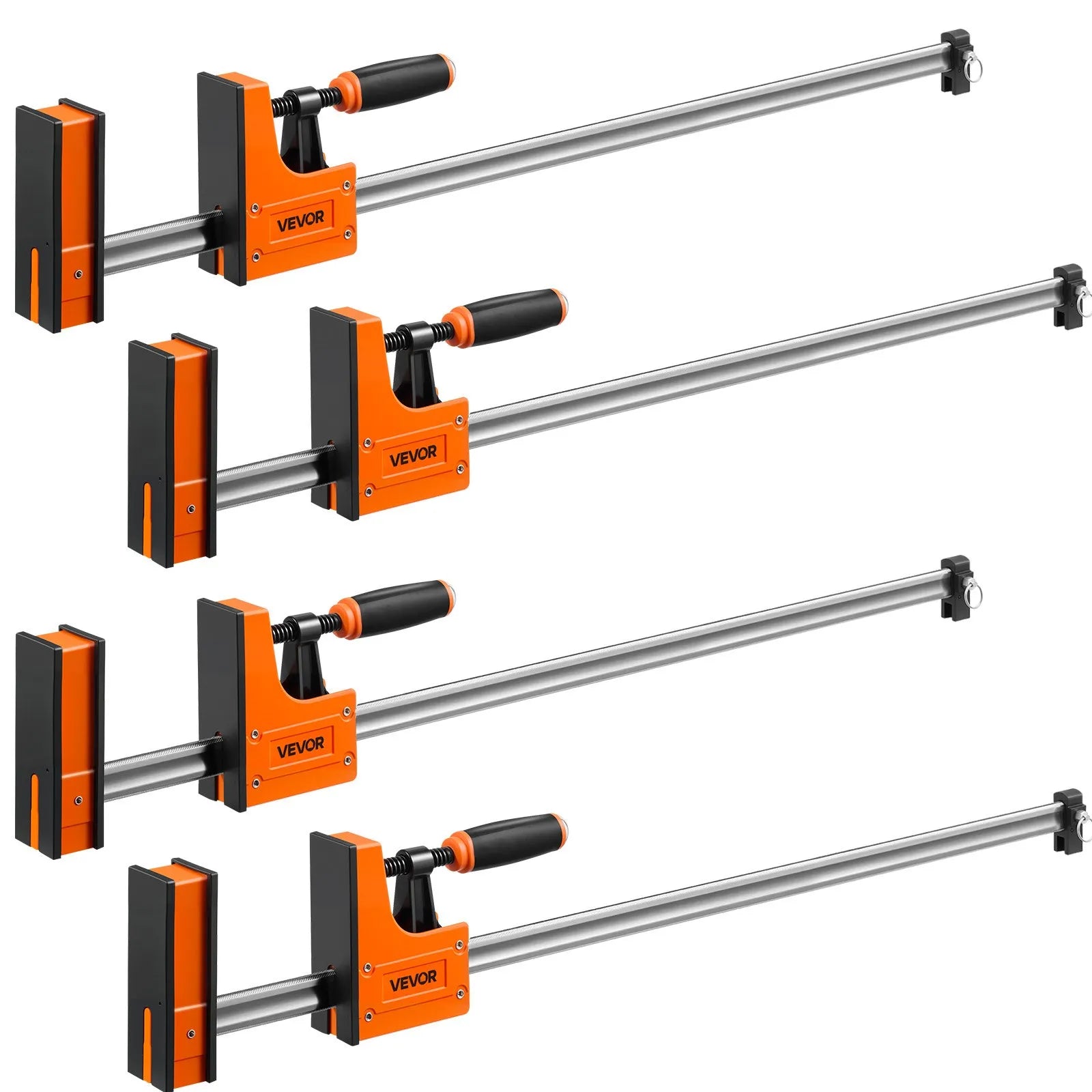Heavy-Duty 36" Bar Clamps for Woodworking – 4-Pack
