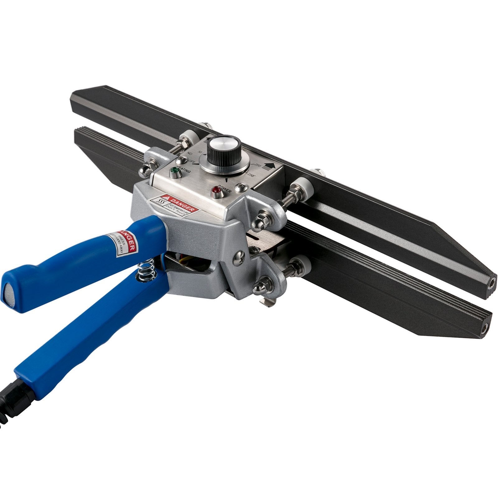 VEVOR Heat Crimp Sealer FKR-400 16" Bag Crimper 500W/110V Portable Hand Held Heat Crimper Sealer w/ 0-250? Temperature Control For Mylar Bag,Foil Bag, Cellophane Bag, Kraft Paper Bag, BOPP Bag 