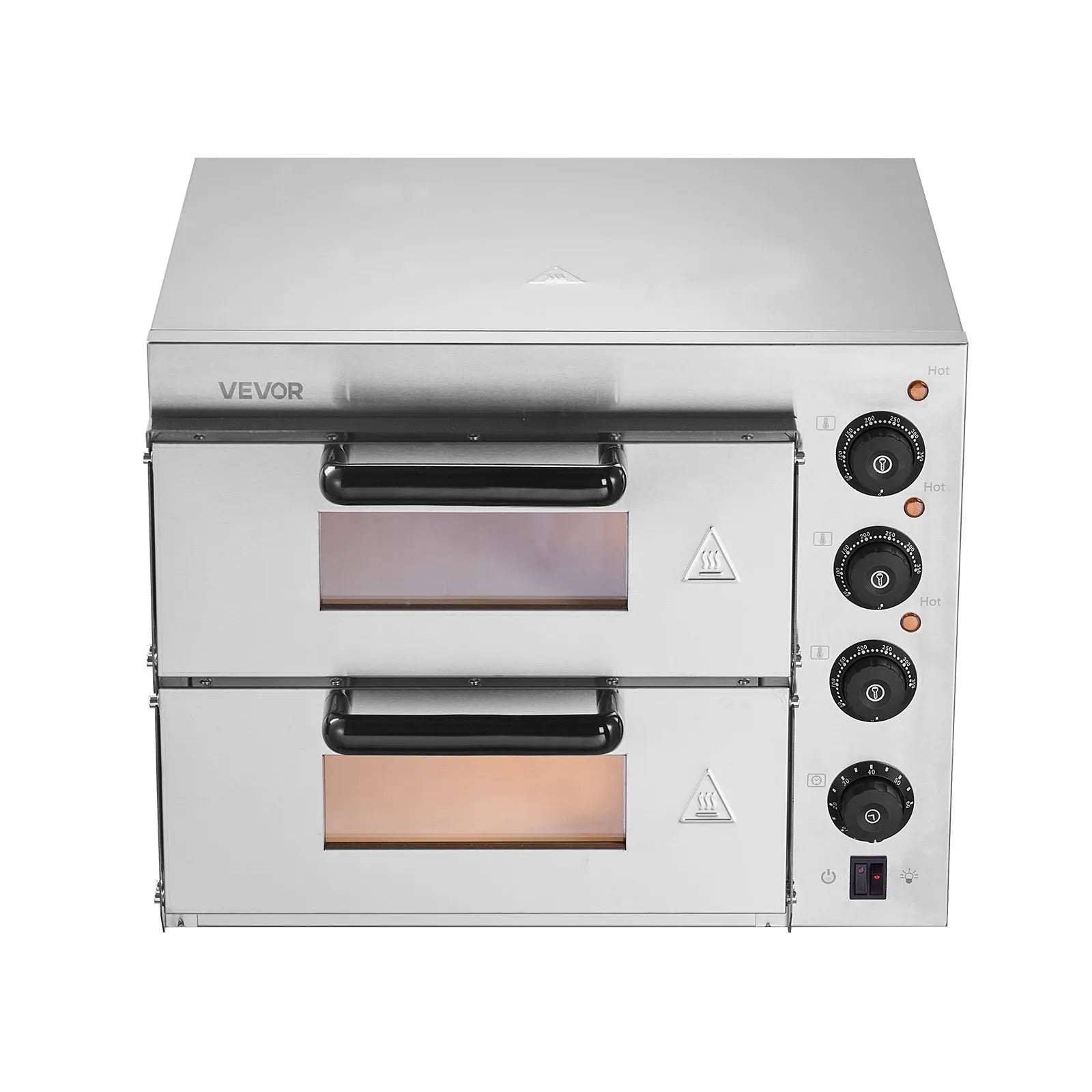 VEVOR Commercial Countertop Pizza Oven Electric Pizza Oven for 14" Pizza Indoor
