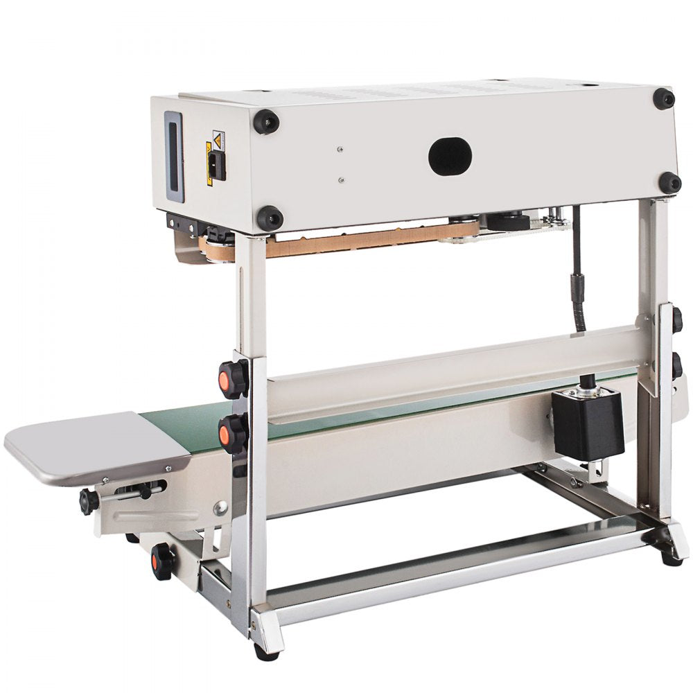 Automatic Continuous Band Sealer Vertical Bag Sealing Machine Stainless Steel 