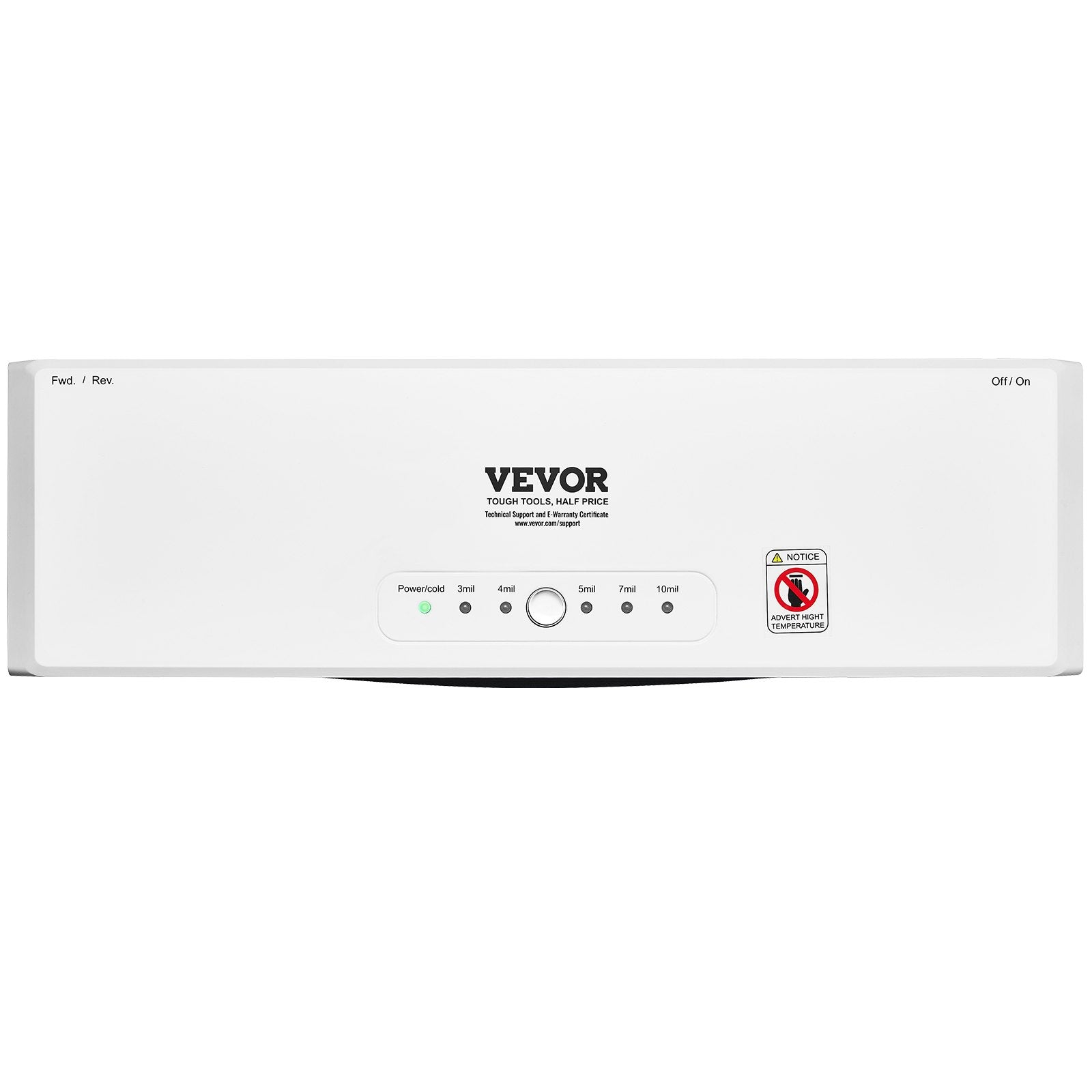 VEVOR Laminator, 13-inch Laminating Machine, 4 Rollers Hot and Cold Thermal Laminator, Quick Warm-up, Fast Laminating Machine with 3 mil Lamination Films for Home, Office, School 