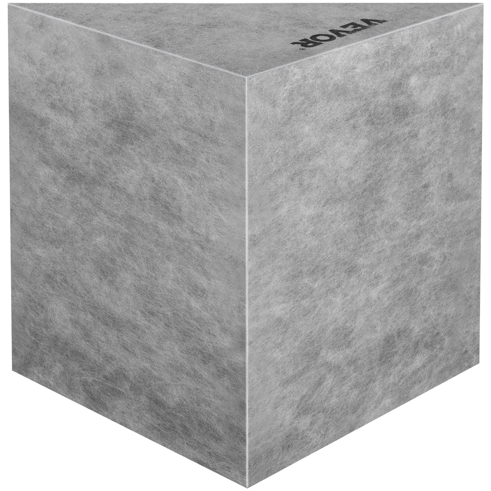 VEVOR Tile Shower Seat, 22.4" x 16" x 20" Ready to Tile Shower Seat, Factory Waterproof & 100% Leak Proof Tileable Shower Corner Seat, 440lbs Load-Bearing Triangular Board Shower Bench, Grey 