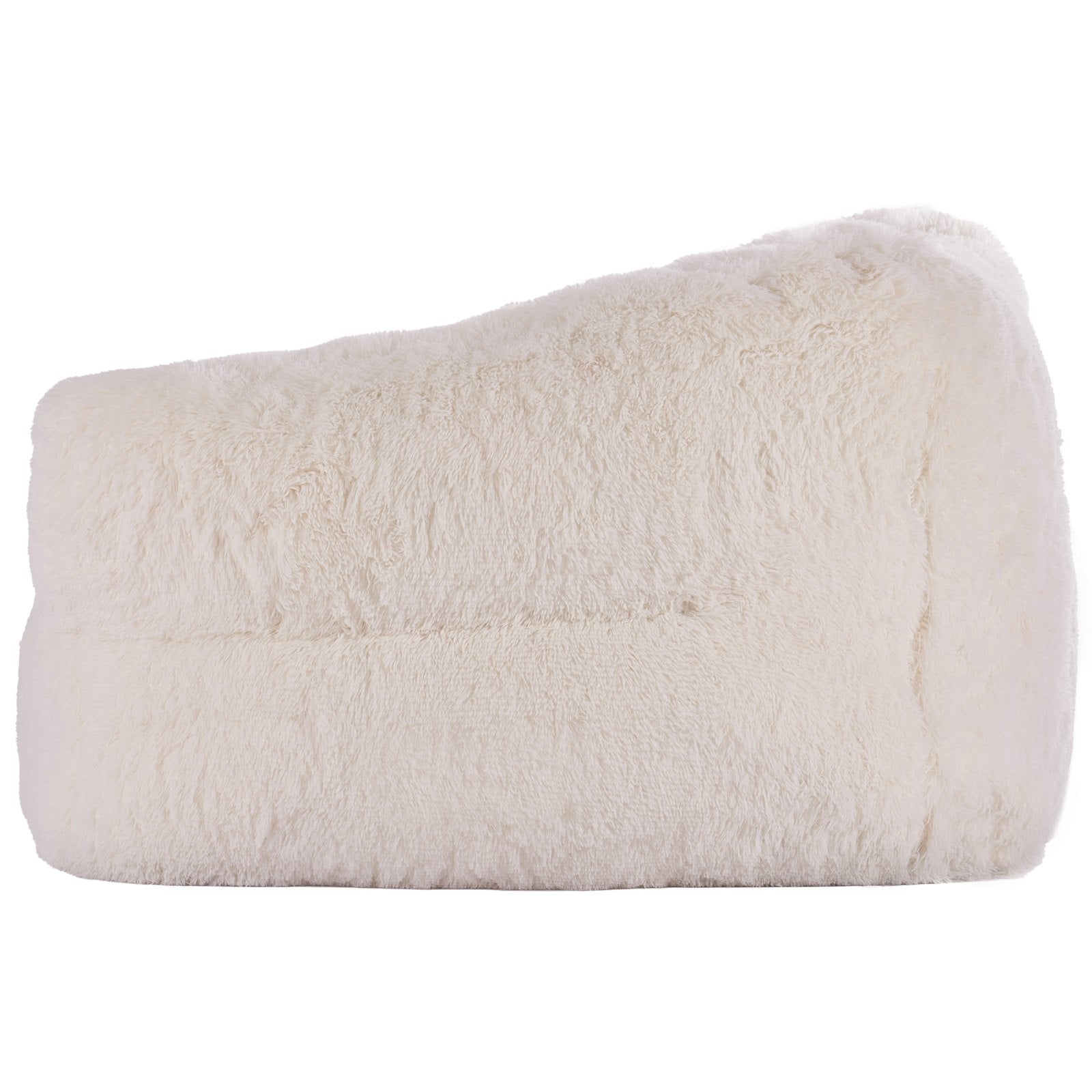 VEVOR Bean Bag Chair BeanBag Sofa Chair with Armrests for Adults Plush Beige 