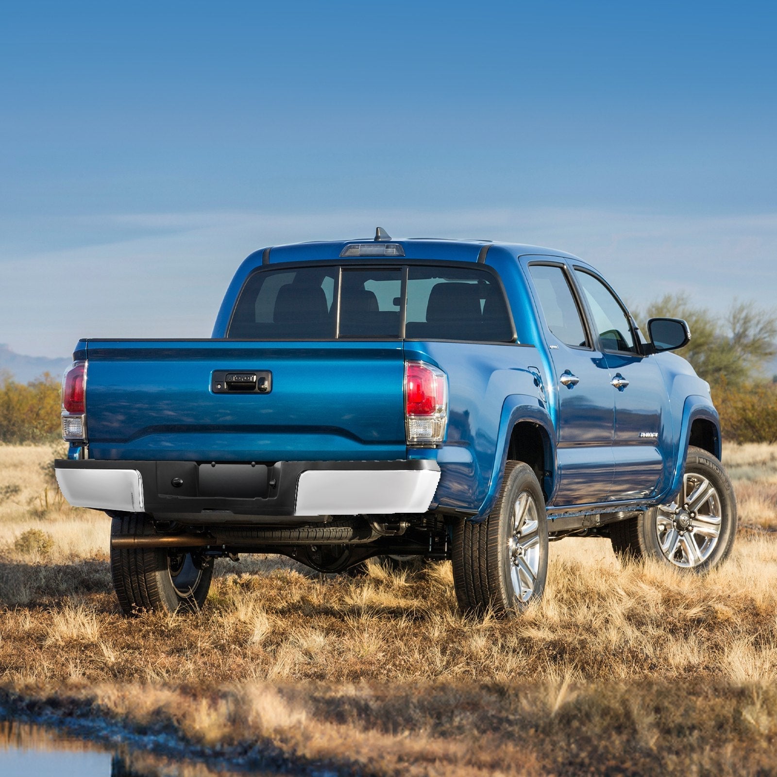 VEVOR Rear Step Bumper Steel Bumper for 2008-2016-Ford F250/Ford F350 Super Duty 