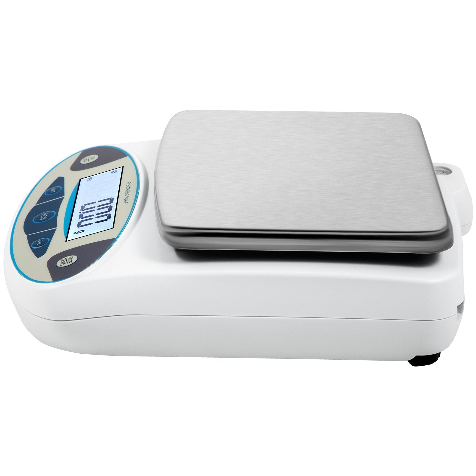 VEVOR Analytical Balance, 5000g x 0.01g Accuracy Lab Scale, High Precision Electronic Analytical Balance, 13 Units Conversion, Counting Function, LCD Display, for Lab University Jewelry (5000g, 0.01g) 